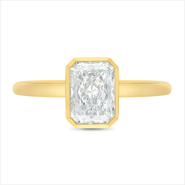 LAB Diamond - Radiant Cut - TDW = 1.50 9ct YG