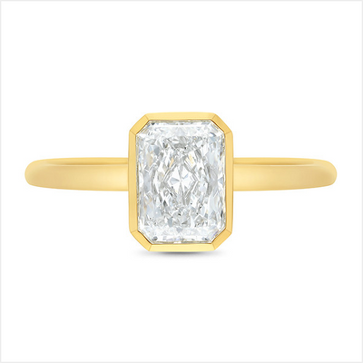 LAB Diamond - Radiant Cut - TDW = 1.50 9ct YG