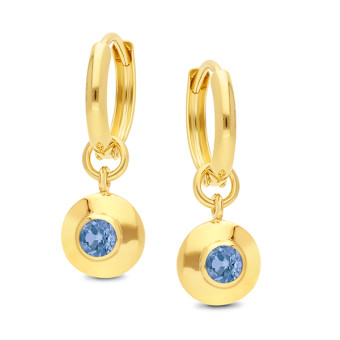 Ceylonese Sapphire Earrings