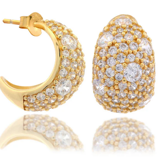 Sydney Soiree Double Bay Earrings - Gold