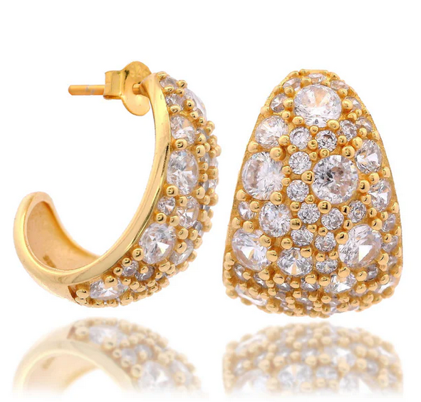 Rose gold earrings the bay online