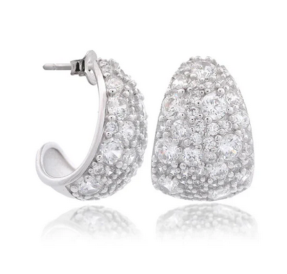 Sydney Soiree Rose Bay Earrings - Silver