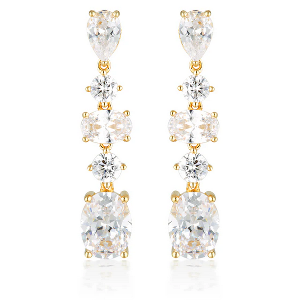 Iconic Bridal Christine Earrings - SSGP
