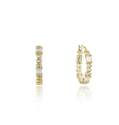 Baguette Inside Out Earring - GP