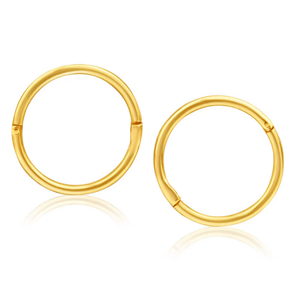Gold Plated 10mm Sleepers