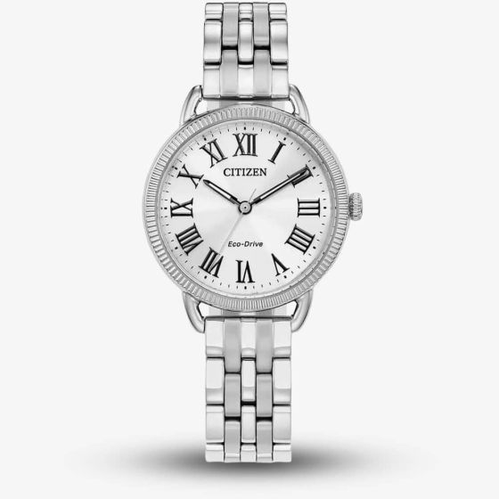 Ladies Classic Eco-Drive Watch - Stainless Bracelet