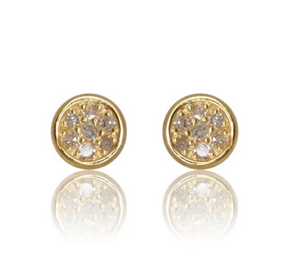 Fourteen Natural Diamond Dotti Earrings - SSGP
