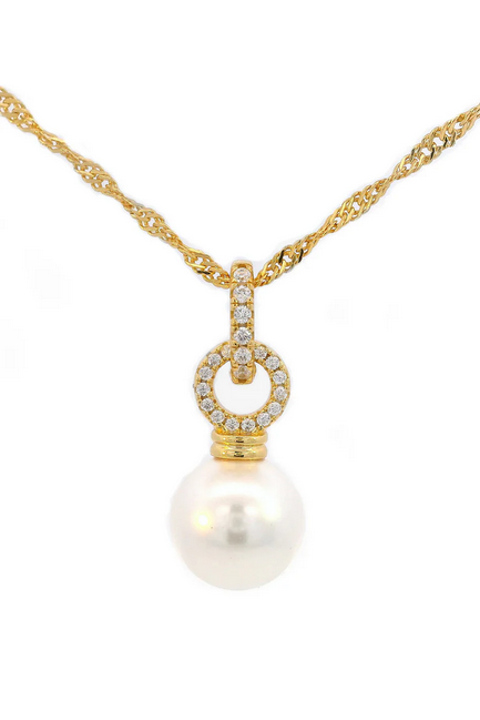 Adagio Pearl Duo Pendant - SSGP