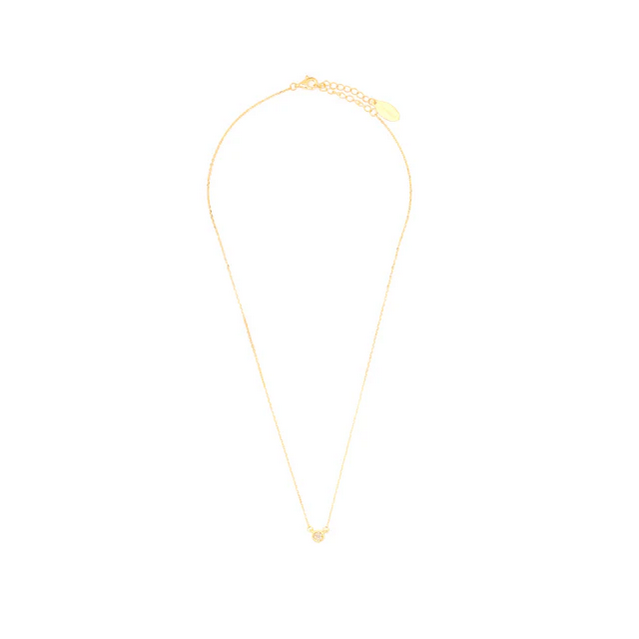 Seven Natural Diamond Dotti Pendant - SSGP