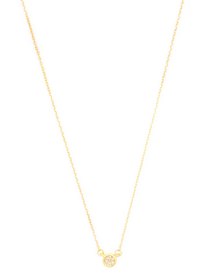 Seven Natural Diamond Dotti Pendant - SSGP