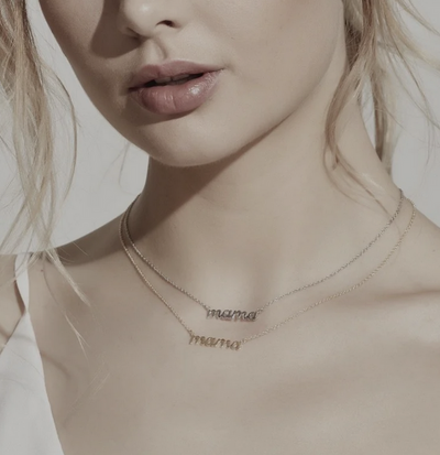 "Mama" Necklace - SS
