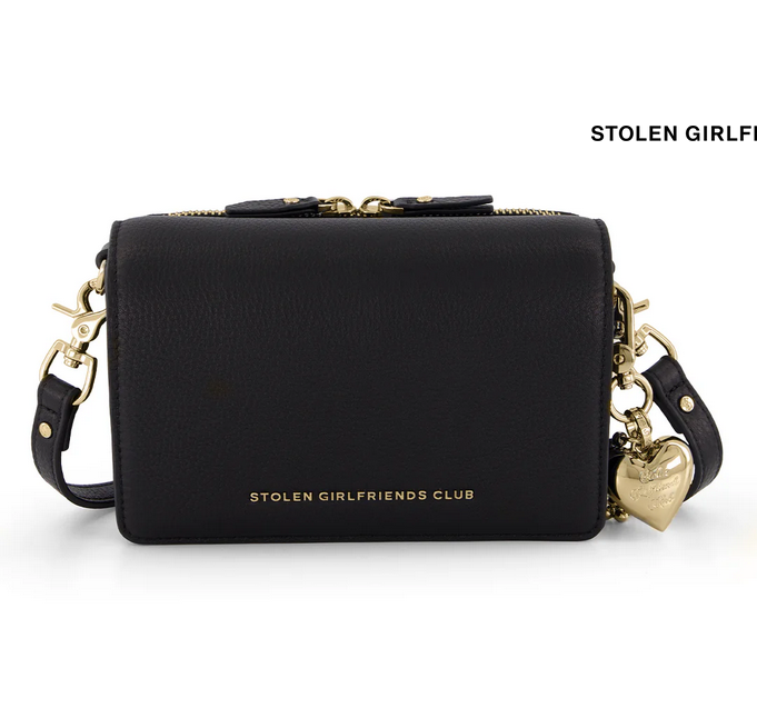 Little Trouble Bag - Black & Gold