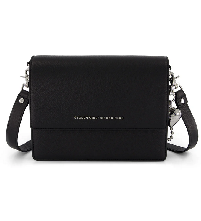 Big Trouble Bag - Black & Silver