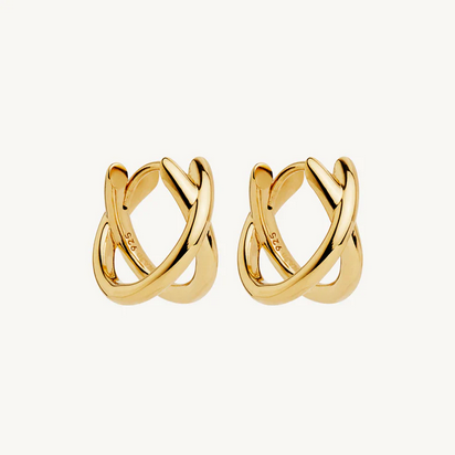 Moonkiss Huggie Earrings - SSGP