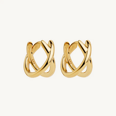 Moonkiss Huggie Earrings - SSGP