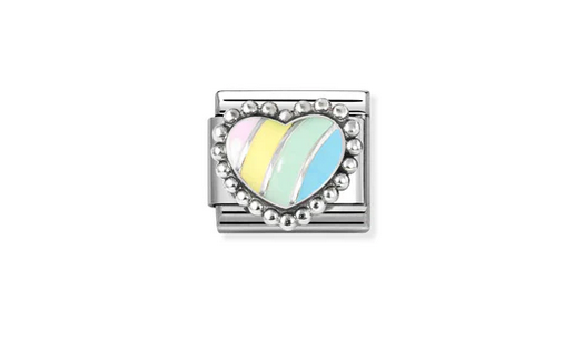 Pastel Stripe Heart symbol