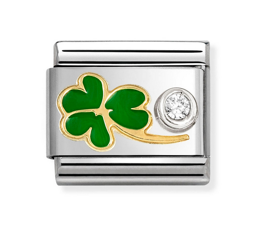 Green Four Leaf Clover symbol