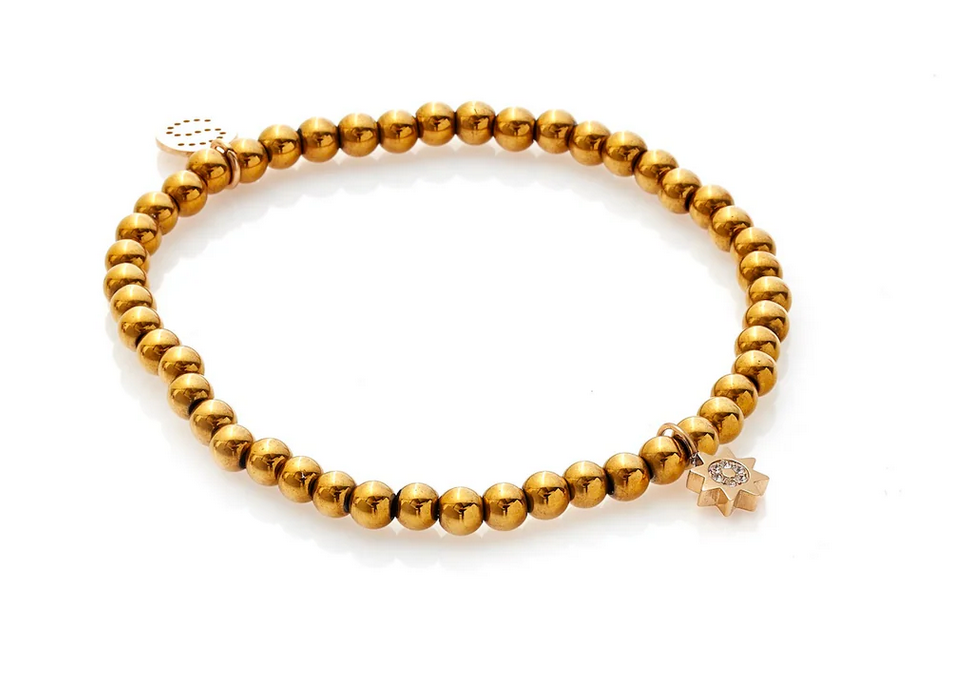 Nova / Bracelet / CZ + Gold