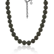 Midnight Choker / Necklace / Black Onyx + Silver