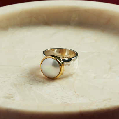 Chroma Pearl Ring - Large