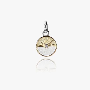 Sunrise Pendant Charm - SSGP