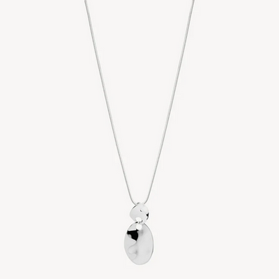 Silver Leaf Necklace- SS