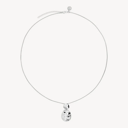 Silver Leaf Necklace- SS