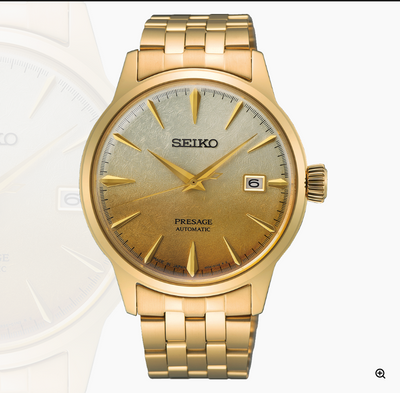 Seiko Presage Automatic "Beer Julep" Cocktail Time Watch -