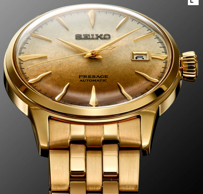 Seiko Presage Automatic "Beer Julep" Cocktail Time Watch -