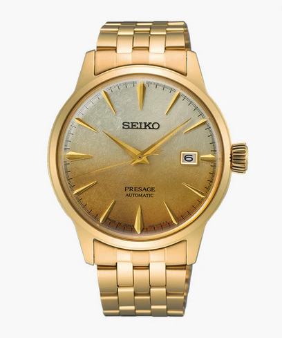 Seiko Presage Automatic "Beer Julep" Cocktail Time Watch -