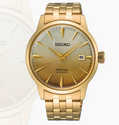 Seiko Presage Automatic "Beer Julep" Cocktail Time Watch -