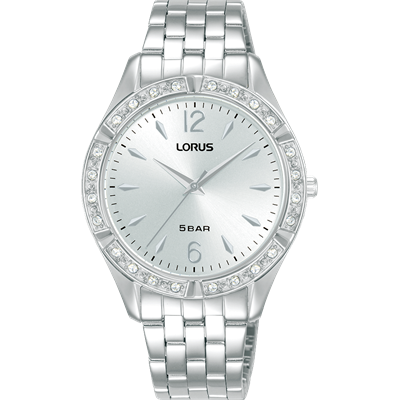 Lorus Ladies Dress Watch - Analogue - 3 Hands - CZ & Stainless