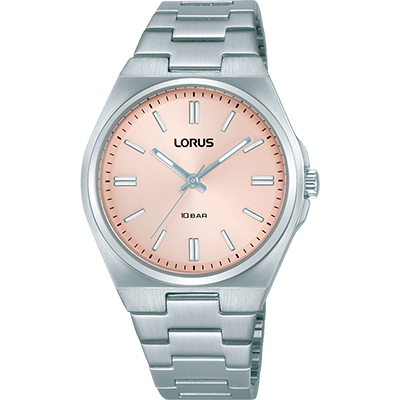 Lorus Ladies Dress Watch -  Analogue - 3 Hands - Pink Dial