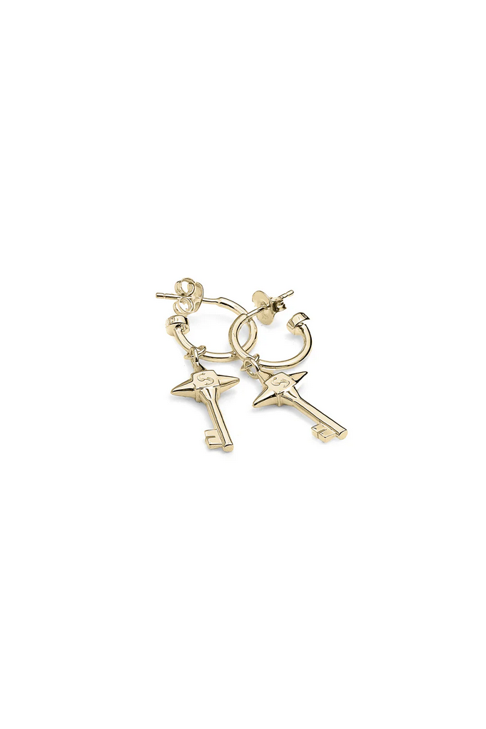 Love Key Anchor Earrings - SSGP