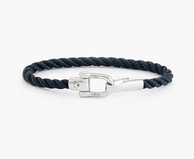 Lobster Larry - Navy | Silver - S/M