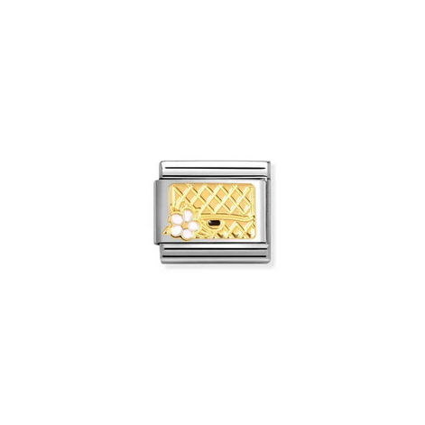 Bag with Flowers Charm