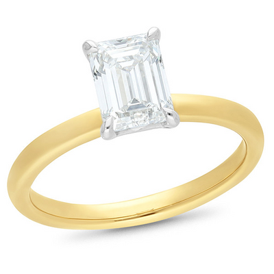 The Camilla - Radiant Cut Diamond Ring