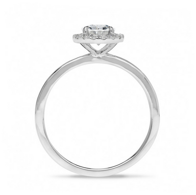 The Savannah - Oval Cut Diamond Cluster Ring