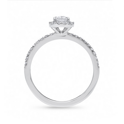 The Mirabell - Pear Cut Diamond Ring