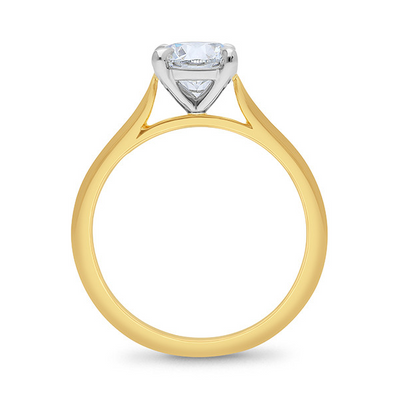 The Elara - Round Brilliant Cut Diamond Ring