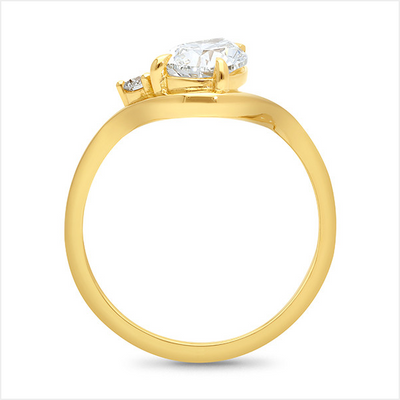 The Aurora - Contemporary Toit Et Moi Diamond Ring