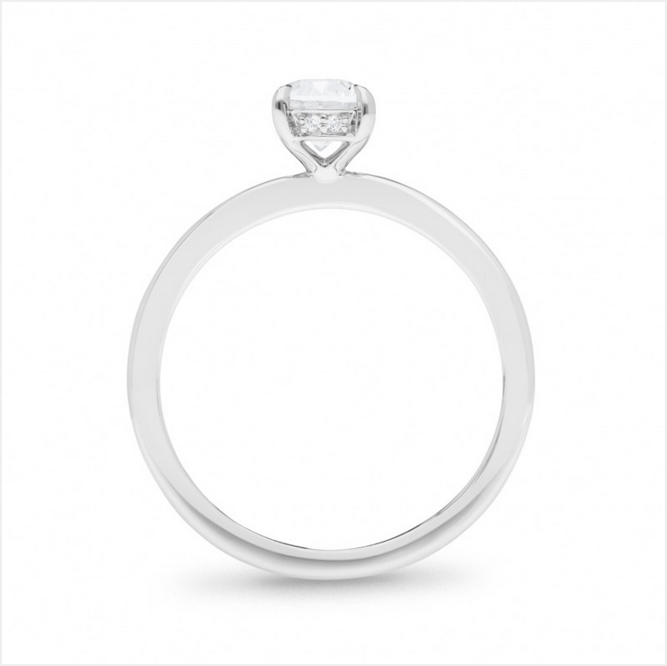 The Gemma - Oval Cut Diamond Ring