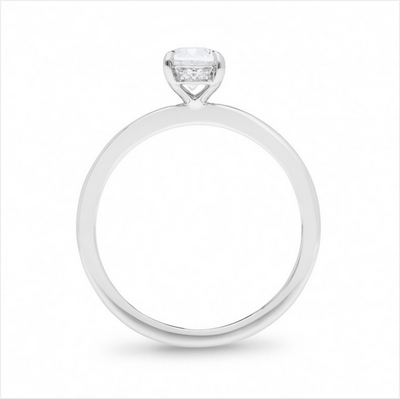 The Gemma - Oval Cut Diamond Ring