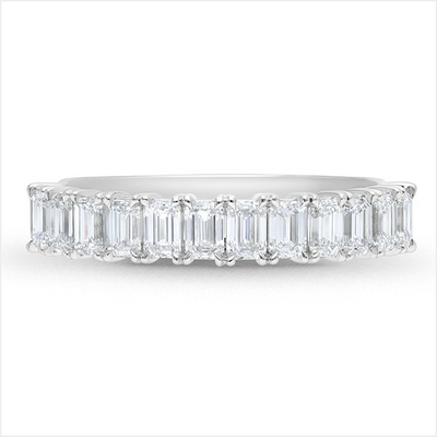 The Raquel - Radiant Cut Diamond Band Ring