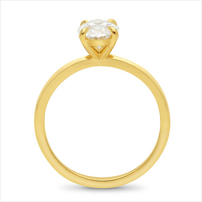 The Juliet - Oval Brilliant Cut Diamond Ring
