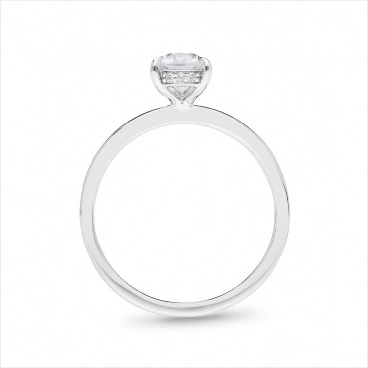 The Freya - Pear Cut Diamond Ring