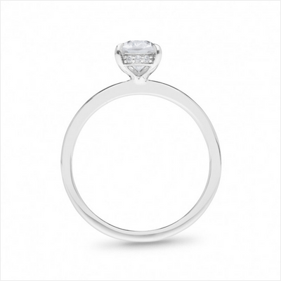 The Freya - Pear Cut Diamond Ring