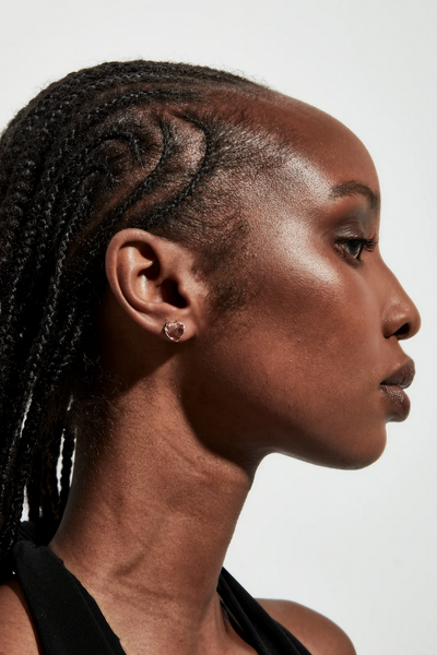 Citrine Love Claw Earrings - SS