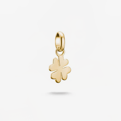 Connect Connect Charm Lucky Clover Gold