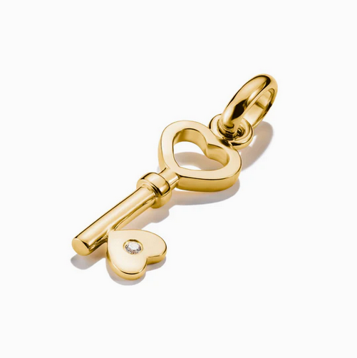 Connect Charm Love Key - Gold Plated